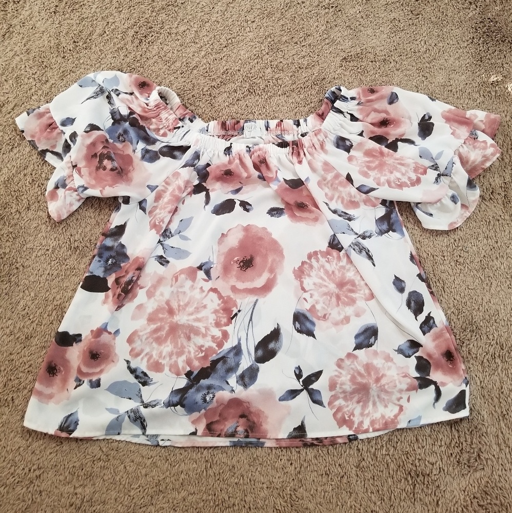 Off the shoulder blouse